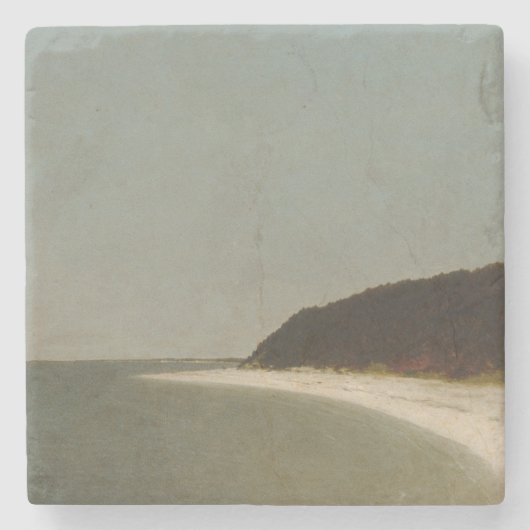 Eaton's Neck, Long Island | John Frederick Kensett Stenen Onderzetter (Voorkant)