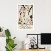 Eaton's Presenteert de Lente Mode Oude Kunst Poster (Thuiskantoor)