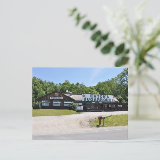 Eaton's Sugarhouse - Briefkaart (Staand voorkant)