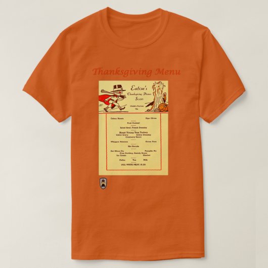 Eatons Thanksgiving Dinner T-shirt (Design voorkant)