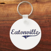 Eatonville Washington Classic Design Sleutelhanger (Voorkant)