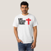 EatSleepPray T-shirt (Voorkant volledig)