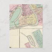 Eau Claire en Medford Briefkaart (Voorkant)