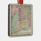 Eau Claire en Medford Metalen Ornament (Rechts)