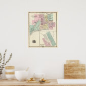 Eau Claire en Medford Poster (Keuken)