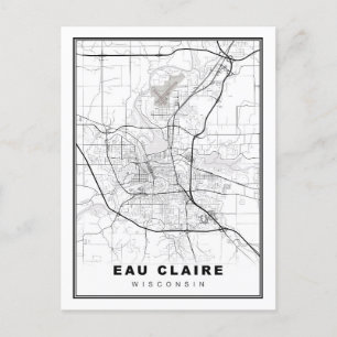Eau Claire Kaart
