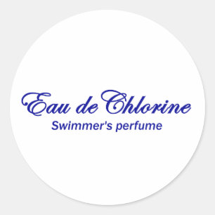 Eau de Chlorine Ronde Sticker