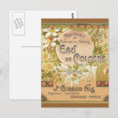 Eau de Cologne Ambree Briefkaart (Voorkant / Achterkant)