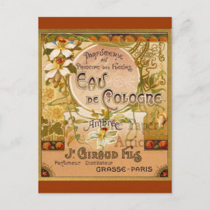 Eau de Cologne Ambree Briefkaart