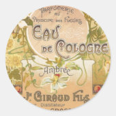 Eau de Cologne Ambree Stickers (Voorkant)