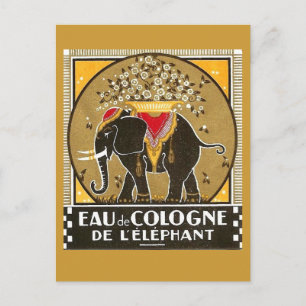 Eau de Cologne de l'elephant Briefkaart