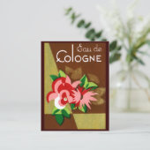 Eau de Cologne-parfum 1920 Briefkaart (Staand voorkant)