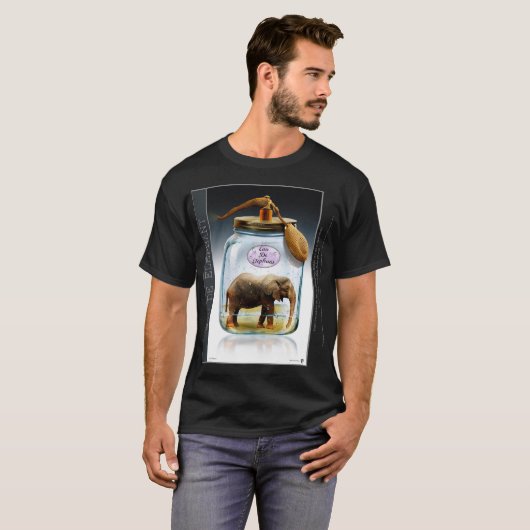Eau De Éléphant T-shirt (Voorkant volledig)