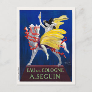 Eau de Keulen A. Seguin Art Deco Vintage Poster Briefkaart