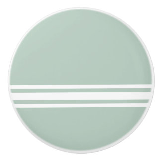 Eau de Nil Bath-decor Keramische Knop