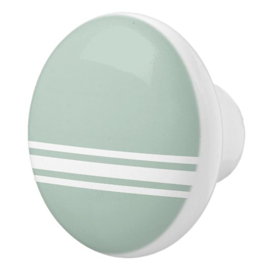 Eau de Nil Bath-decor Keramische Knop (Rechts)