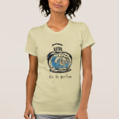 Eau de parfum franco mode parfume t-shirt (Voorkant)