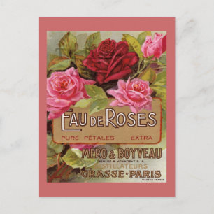Eau de Rozen French Scent Briefkaart