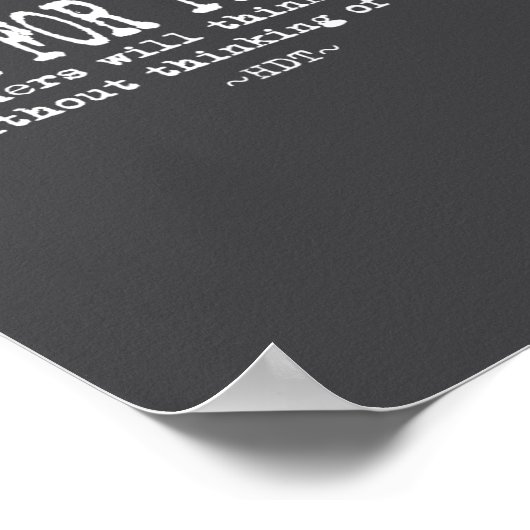 Eau Quote Motivation Insrational - Think For Yours Poster (Hoek)