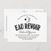 Eau Revoir - briefkaart (Voorkant / Achterkant)