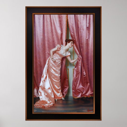Eavesdrop van Vittorio Reggianini Poster (Voorkant)