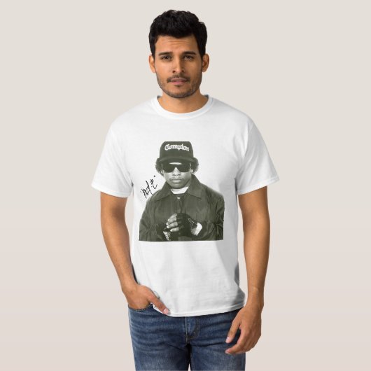 EAZY E BOYZ N THA HOOD T-SHIRT (Voorkant volledig)