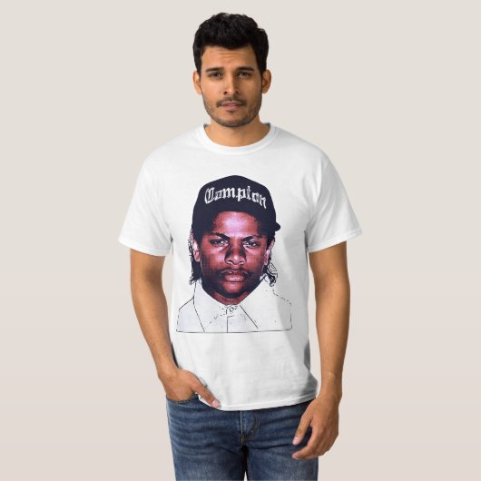 Eazy E Rapper T-shirt (Voorkant volledig)