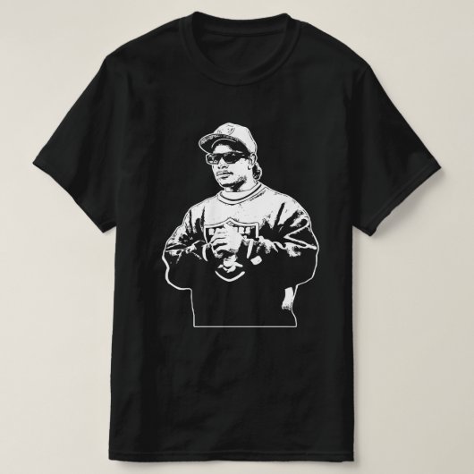 Eazy E Rapper T-shirt (Design voorkant)