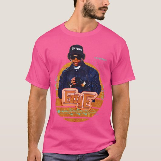 Eazy E Retro Art T-shirt (Voorkant)