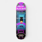 Eazy Toyz Neon Racer-skateboard Persoonlijk Skateboard (Voorkant)