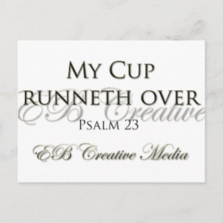 EB Creative Media - My Cup start over Briefkaart