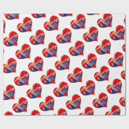 eb - dag donald trump cadeaupapier (Vlak)