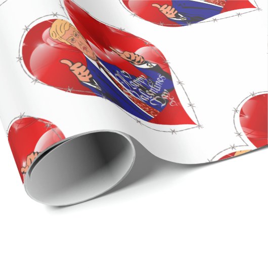 eb - dag donald trump cadeaupapier (Rol Hoek)