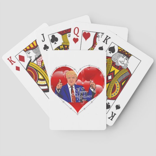 eb - dag donald trump pokerkaarten (Achterkant)