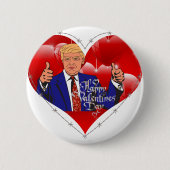 eb - dag donald trump ronde button 5,7 cm (Voorkant)