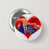 eb - dag donald trump ronde button 5,7 cm (Voorkant /achterkant)