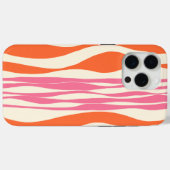 Eb en Vloed - Roze, Oranje en Crème Case-Mate iPhone Case (Achterkant (horizontaal))