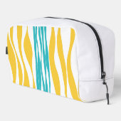 Eb en Vloed - Turquoise & Geel Toilettasje (Rechterhoek)