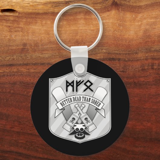 EB - Metal Shield Keyring Sleutelhanger (Voorkant)