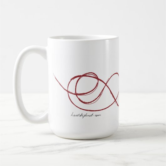 "EB roller JT" Koffiemok (Links)