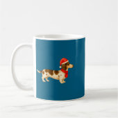 Ebald Christmas Dachshund E Funny Doxie Dog Mom  Koffiemok (Links)