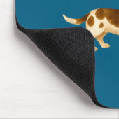 Ebald Christmas Dachshund E Funny Doxie Dog Mom  Muismat (Hoek)