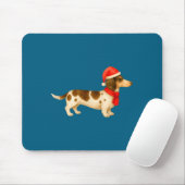 Ebald Christmas Dachshund E Funny Doxie Dog Mom  Muismat (Met muis)