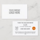 eBay Business Logo Loyalty Hartelijk dank voor uw  (Voorkant / Achterkant)