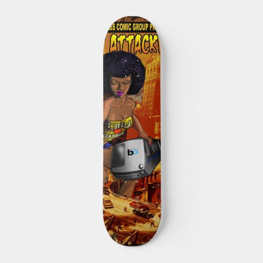 eBay Express Comic Contest Skateboard (Voorkant)