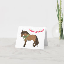 eBay-kerstkaart voor Pony