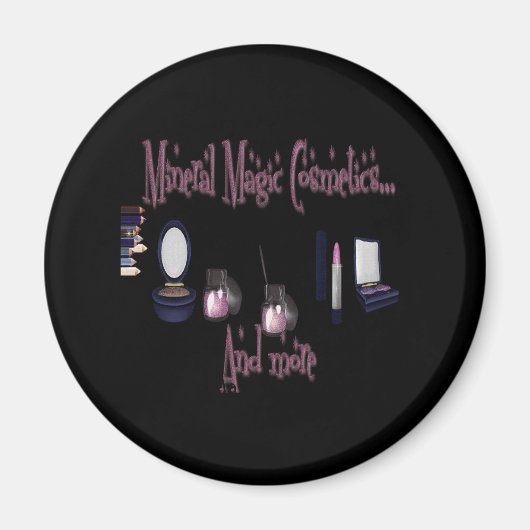 eBay-winkel front banner voor Etsy, MineralMagicCo Magneet (Voorkant)