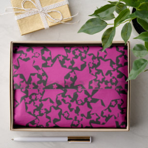 Ebb and Flow 2 in Magenta en Zwart Tissuepapier