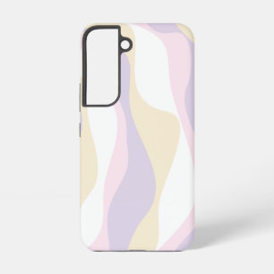 Ebb and Flow 4 - Pastel Roze, Geel en Paars Samsung Galaxy Hoesje