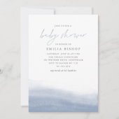 Ebb - Baby shower voor kustWaterverf Kaart (Voorkant)